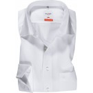 Olymp Hemd modern fit extra langer Arm 69cm weiss Veredelung silber